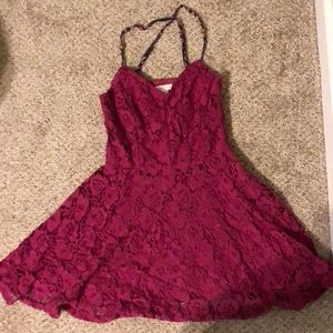 Floral lace dress